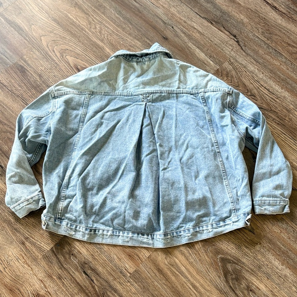Classic Blue Denim Jean Jacket - Picture 2 of 4